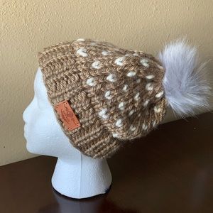 Hand made knitted adult hat